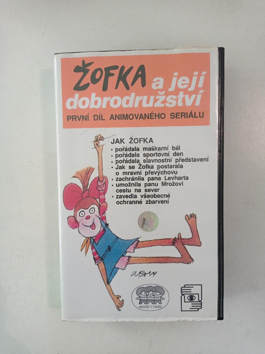 VHS, kazeta Žofka a jej dobrodružstvo 1 - Film
