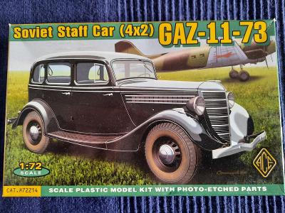 Soviet staff car (4x2) GAZ-11-73 1:72 ACE