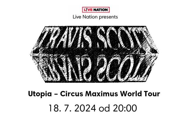 Platina státia Travis Scott: Utopia Praha - Zábava