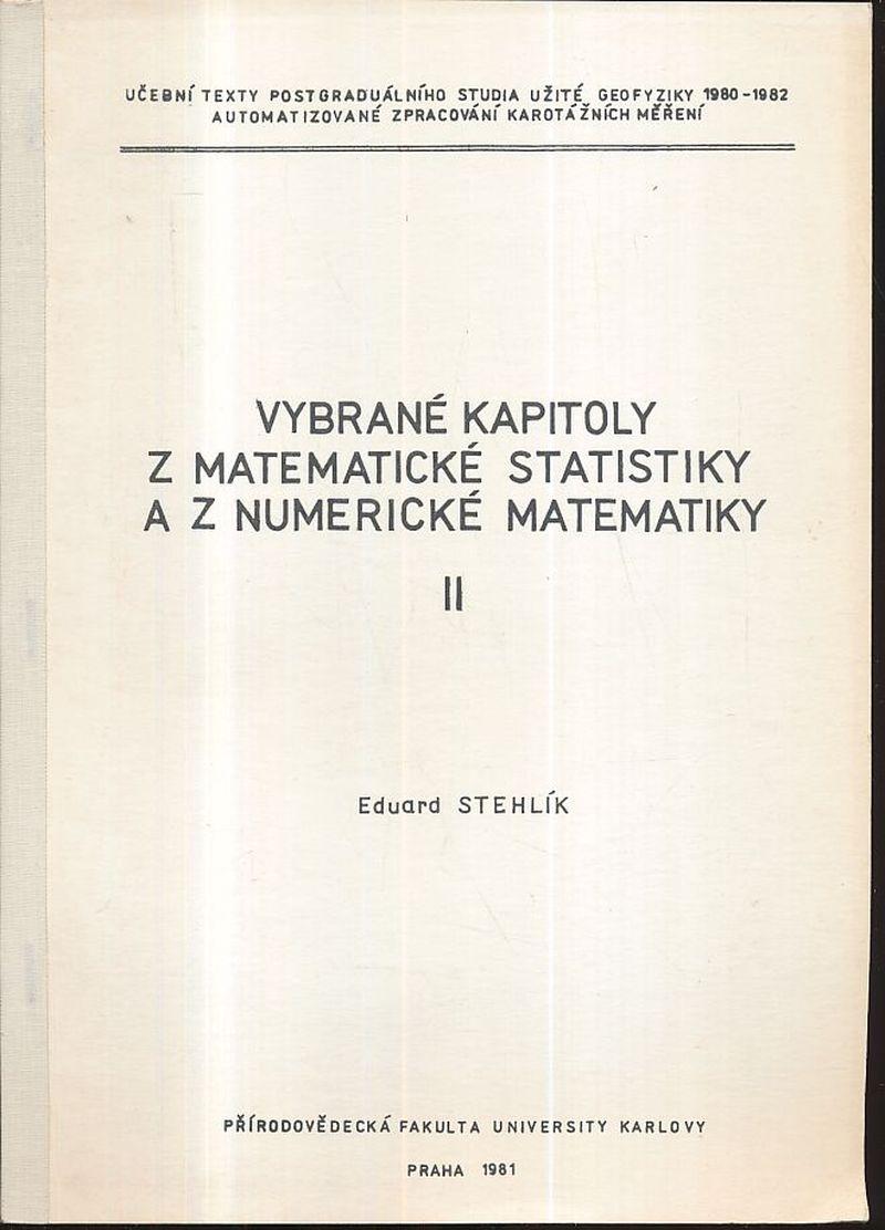 Vybrané kapitoly z matematickej štatistiky. II - Odborné knihy