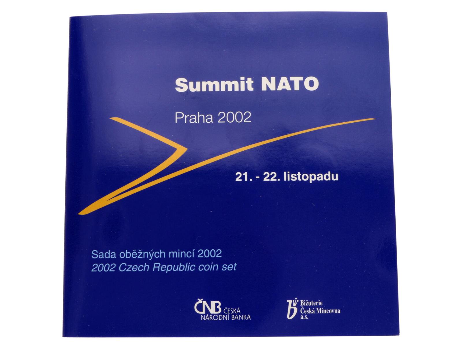Súprava obežných mincí ČR 2002 - NATO - Numizmatika
