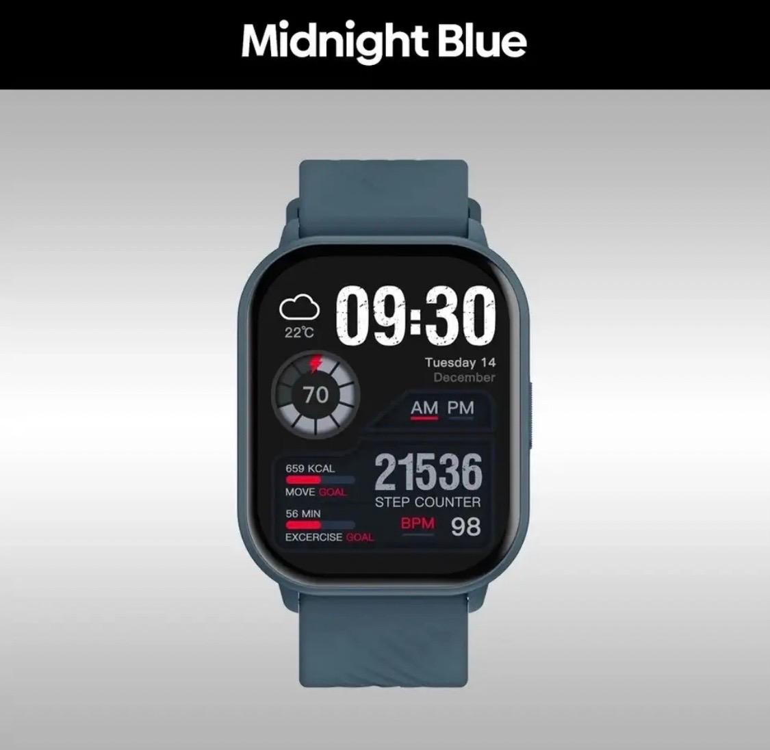 Smart nodinky Zeblaze GTS 3 barva midnight blue - Mobily a smart elektronika