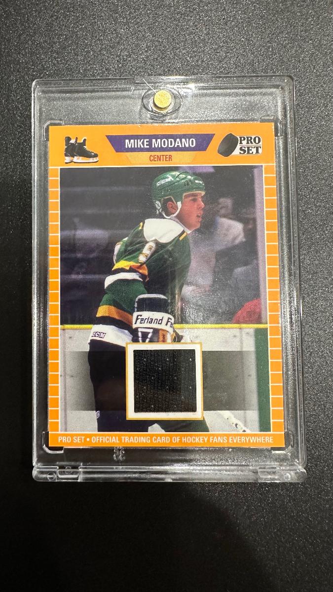 2020-21 Leaf Pro Set Memorabilia Mike Modano #PSM-55 - Hokejové karty