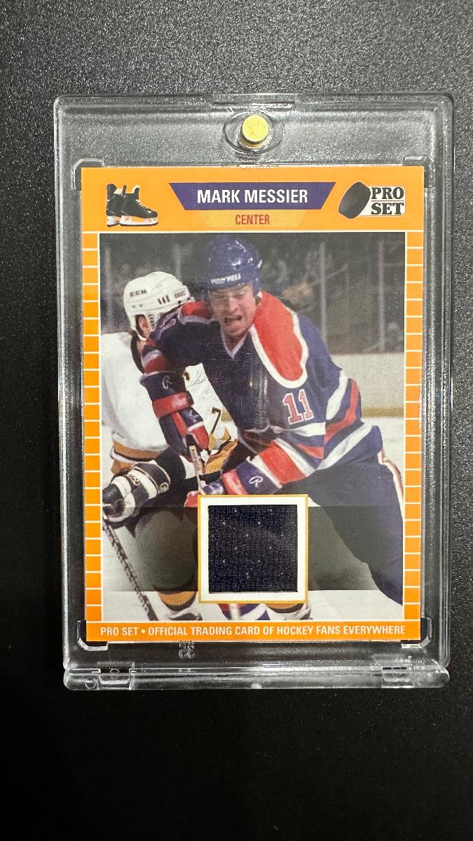 2020-21 Leaf Pro Set Memorabilia Mark Messier #PSM-48 - Hokejové karty