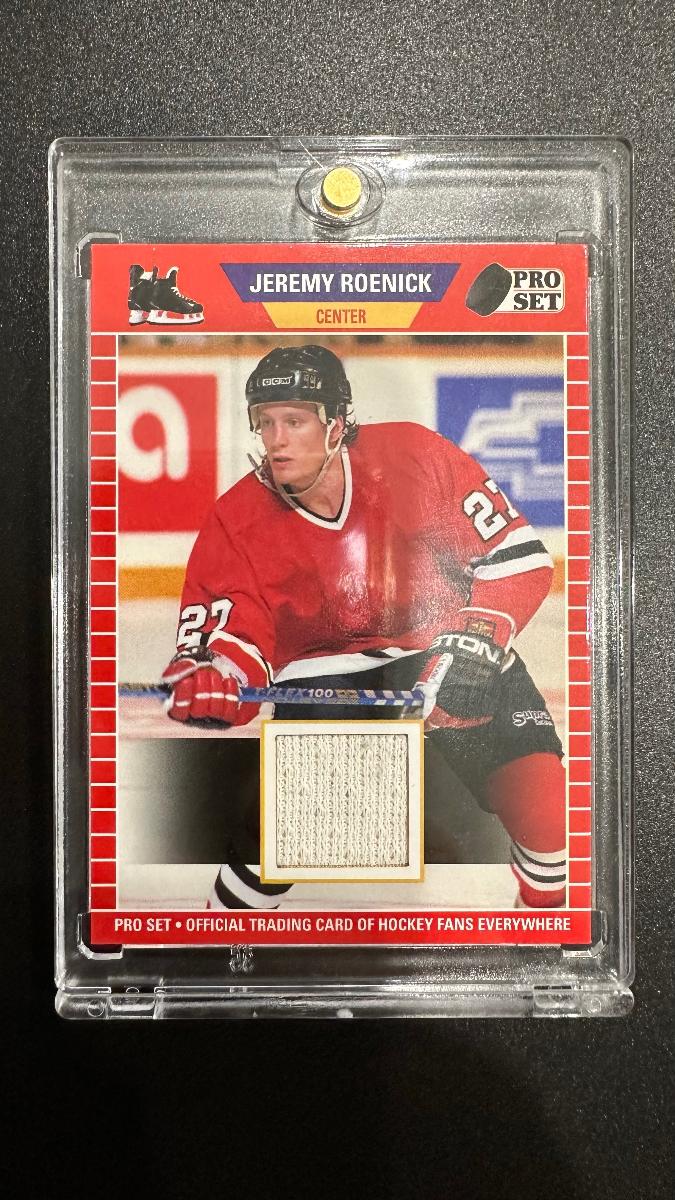 2020-21 Leaf Pro Set Memorabilia Jeremy Roenick #PSM-33 - Hokejové karty