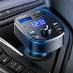 FM Transmitter do auta USB Bluetooth 5.0 rýchle nabíjanie, prehrávač - TV, audio, video