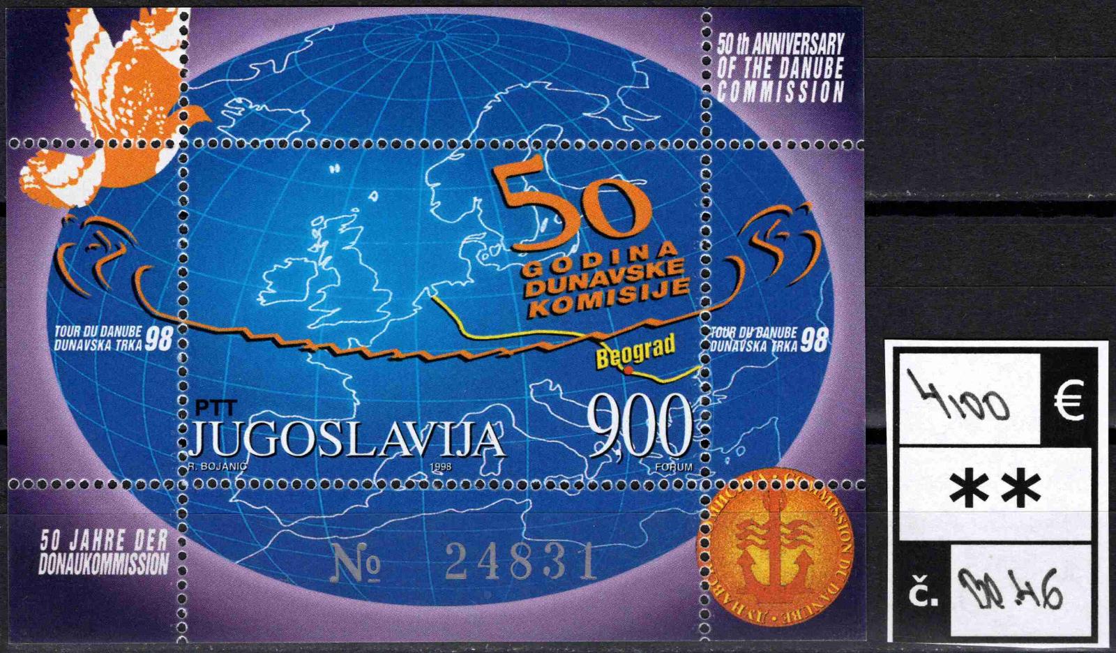 Juhoslávia 1998 ** (1/812) - Známky