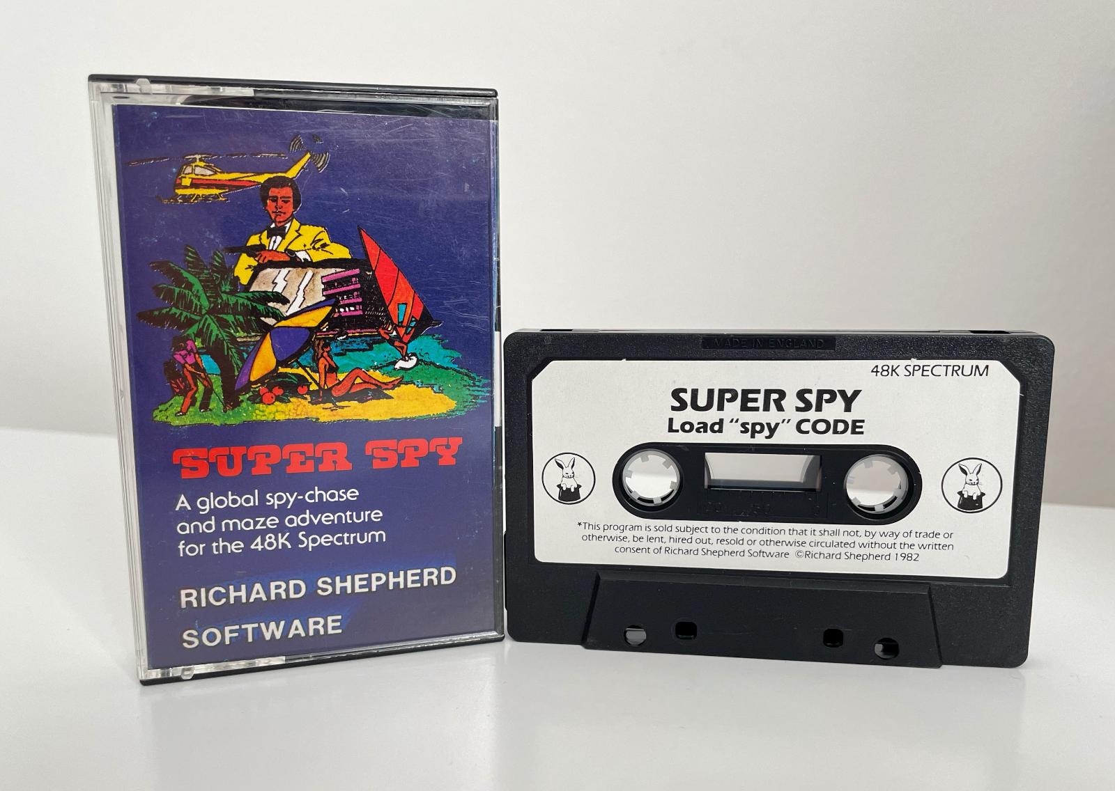 ZX Spectrum - Originální Hra - SUPER SPY - Počítače a hry