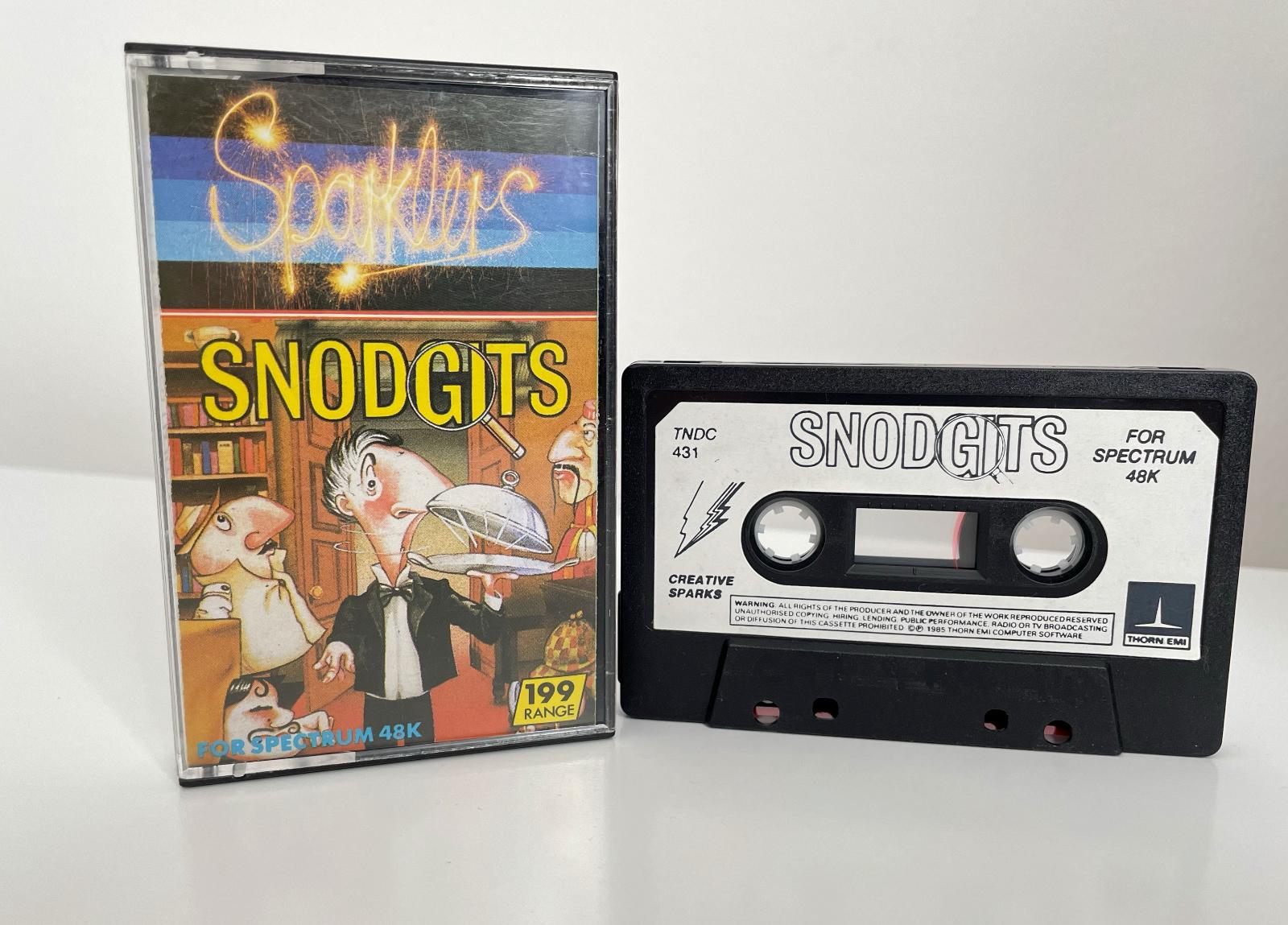 ZX Spectrum - Originální Hra - SNODGITS - Počítače a hry