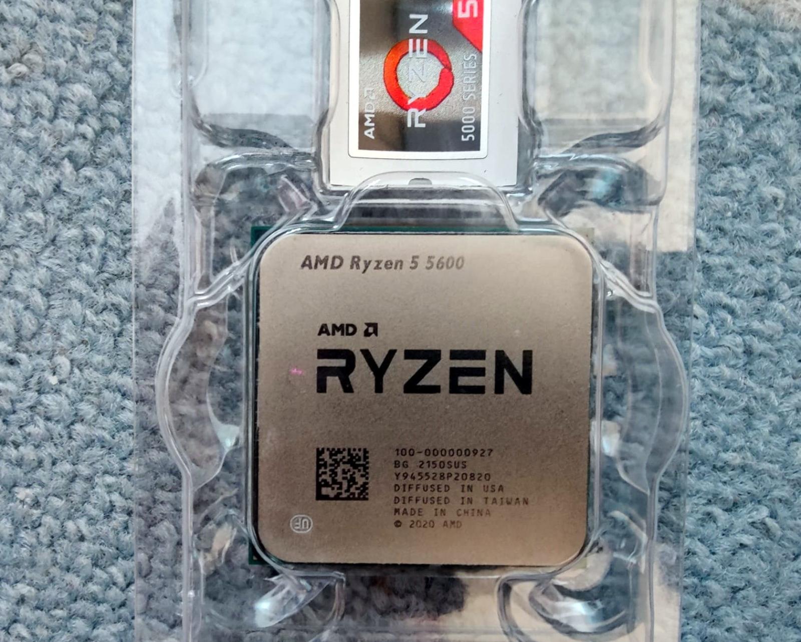 Procesor AMD Ryzen 5 5600 s chladičem - v záruce do 11/2024 - Počítače a hry