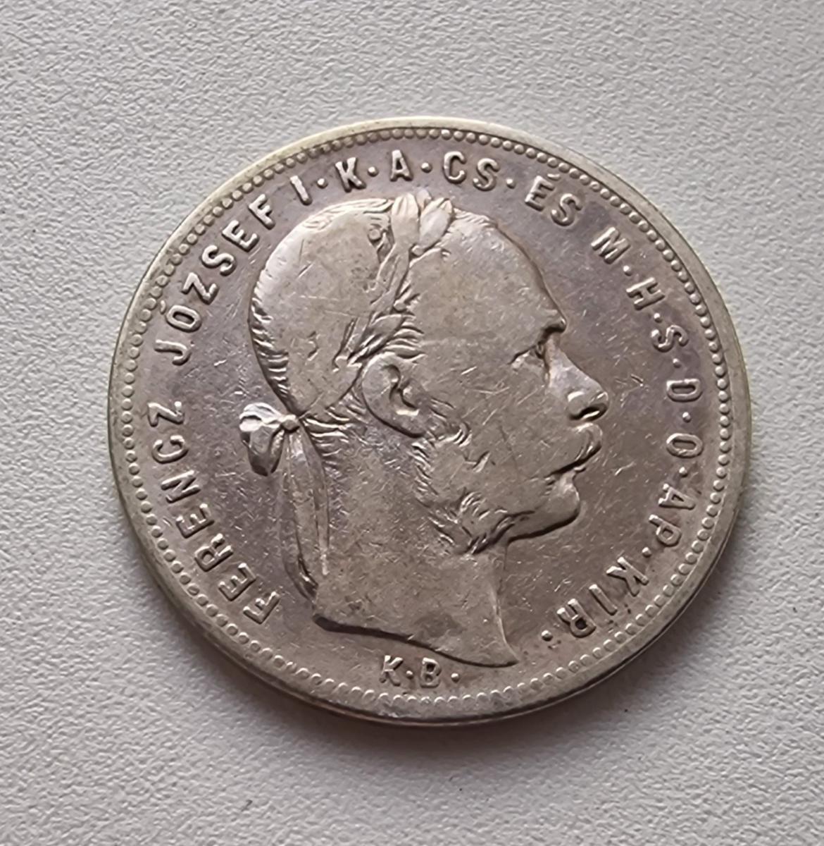 1 Zlatník - 1881 - Numizmatika
