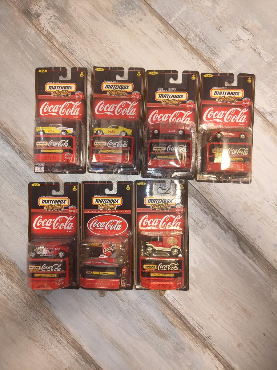 Coca cola Matchbox 1:64 - Angličáky (1:64 a menšie)
