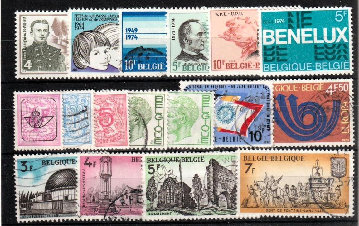 Belgicko - 1974 - Známky