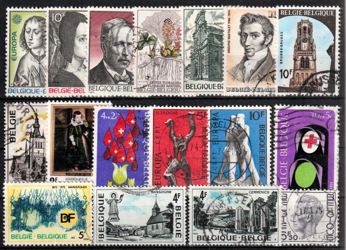 Belgicko - 1975 - Známky