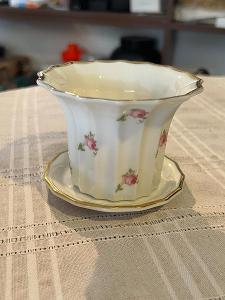 ROSENTHAL - porcelánový květináč s miskou