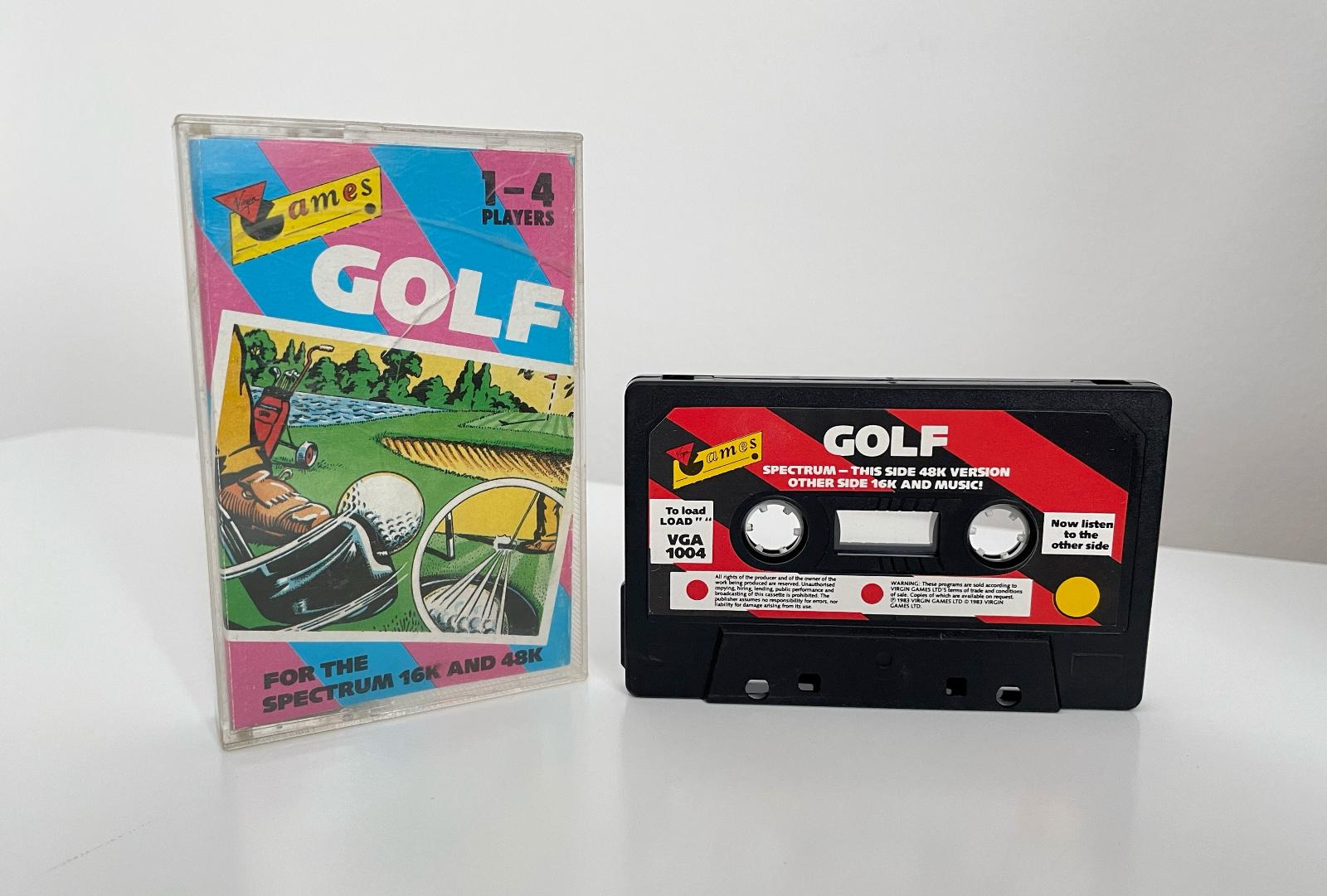 ZX Spectrum - Originální Hra - GOLF - Počítače a hry