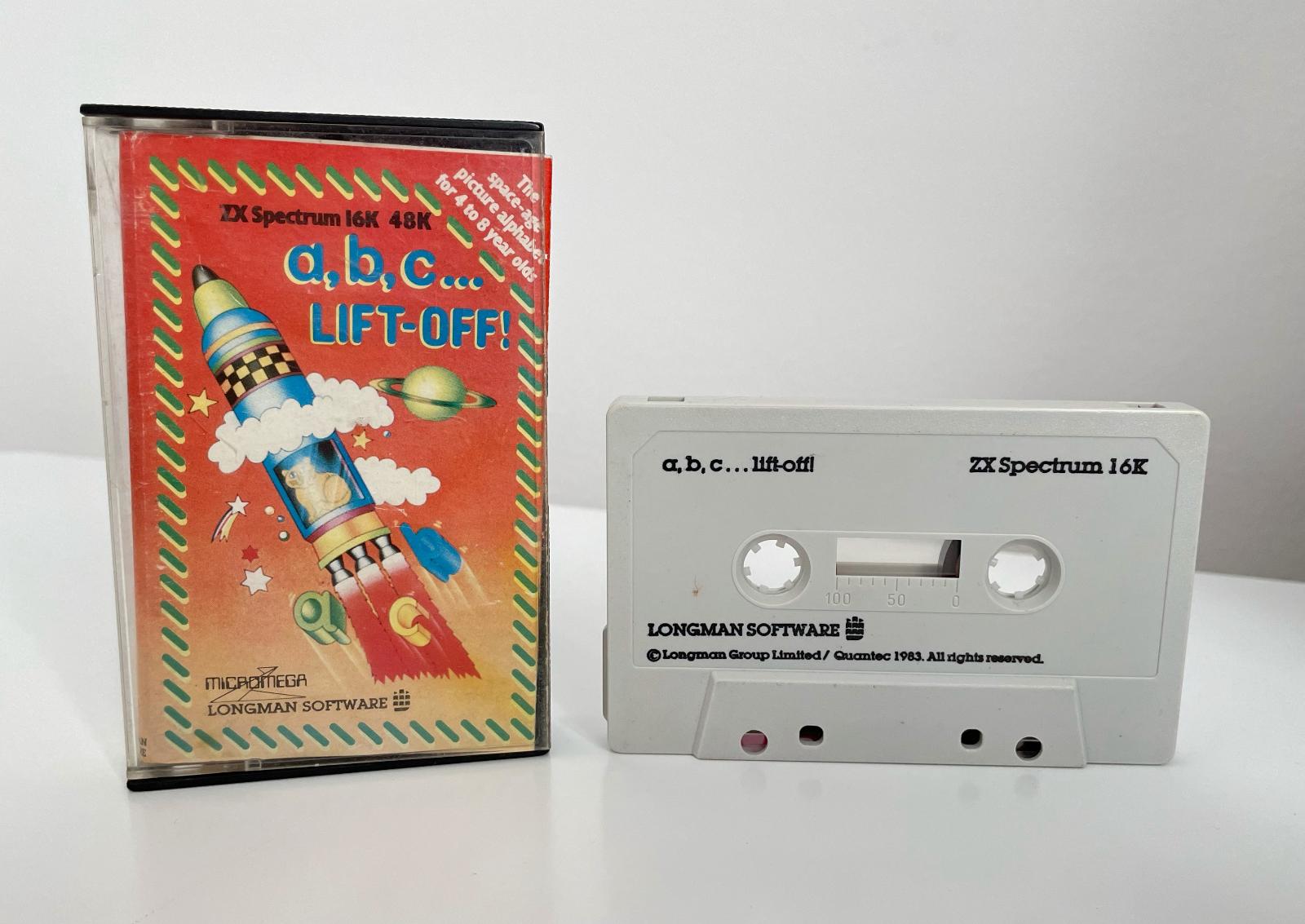 ZX Spectrum - Originální Hra - A, B, C ... Lift-Off! - Počítače a hry