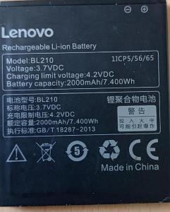 Originál batéria Lenovo BL210