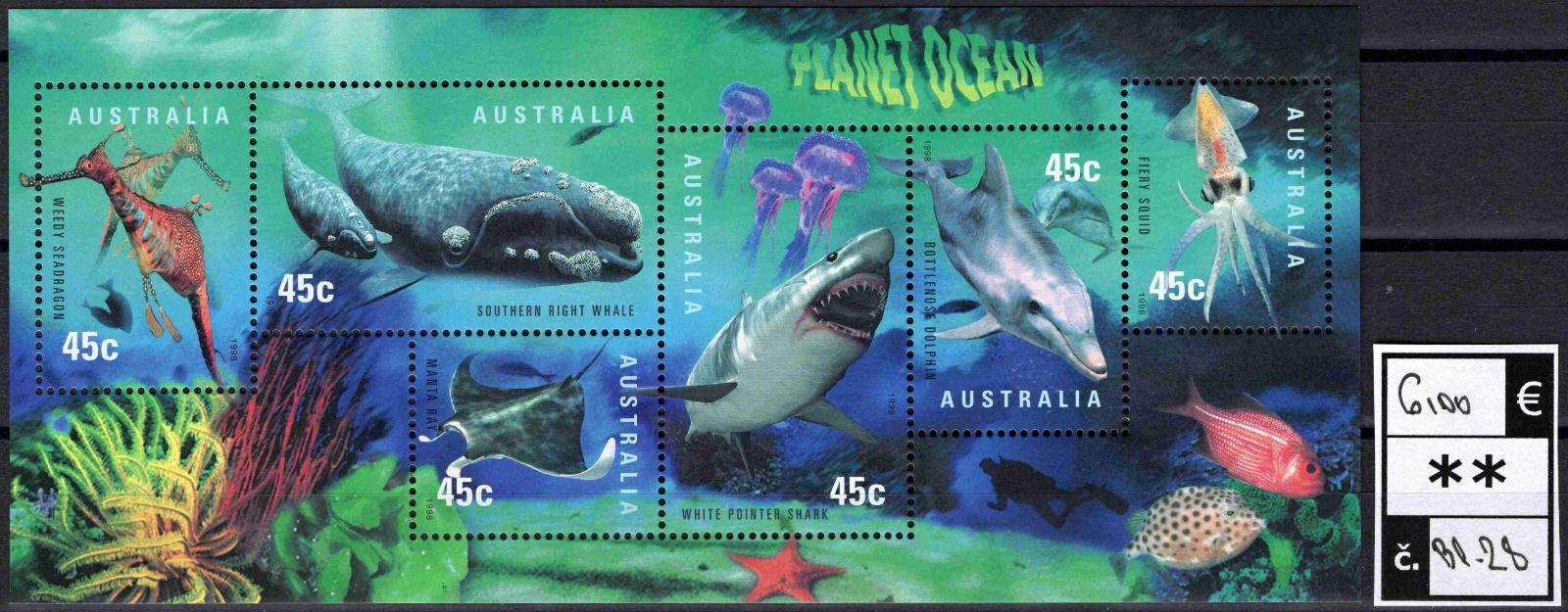 Austrália 1998 ** (2/030) - Filatelia
