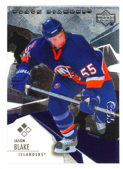 JASON BLAKE UPPER DECK ,,BLACK DIAMOND" 03-04 - Hokejové karty