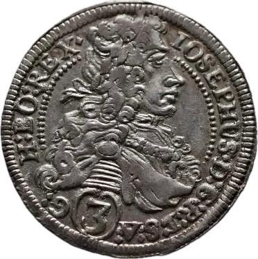 JOSEF I. - 3 krajčíre, 1707, Graz, nádherné detaily! - Zberateľstvo