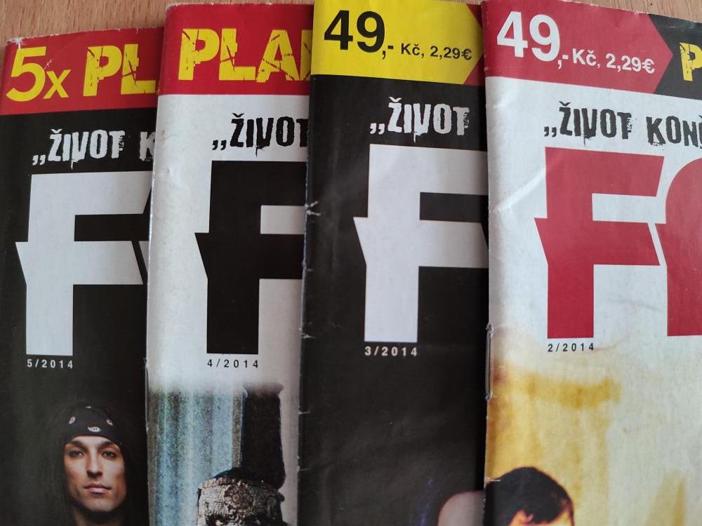 Časopisy Fakker z roku 2014 - Knihy a časopisy