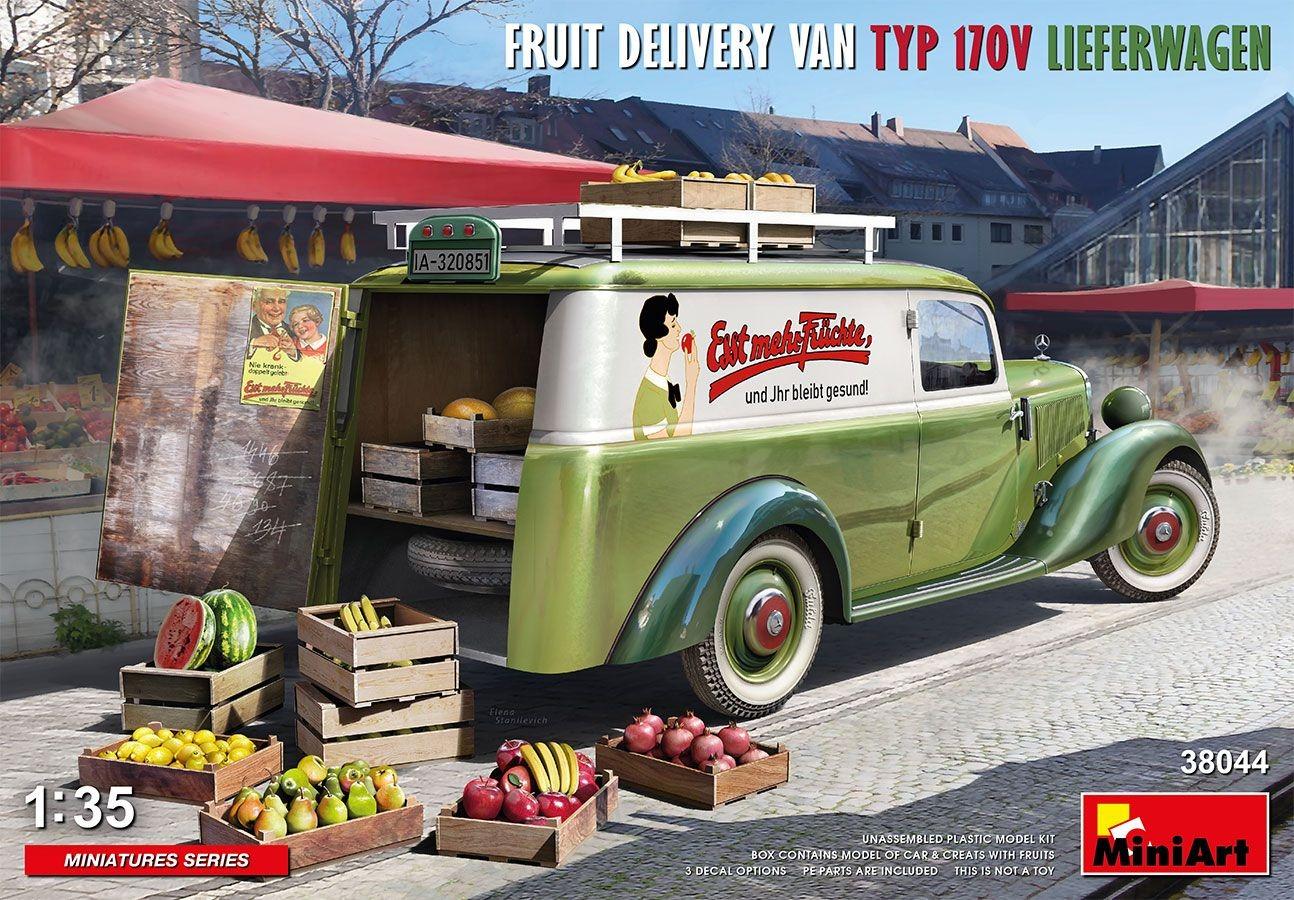Fruit Delivery Van, Miniart 1/35 - Modely vojenských vozidiel