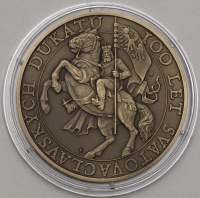 AE Medaila 1923-2023 - 100 Rokov Svätováclavských Dukátov - ČNS TURNOV!