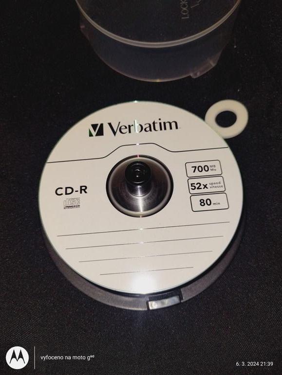 vypalovací CD Verbatim - Počítače a hry