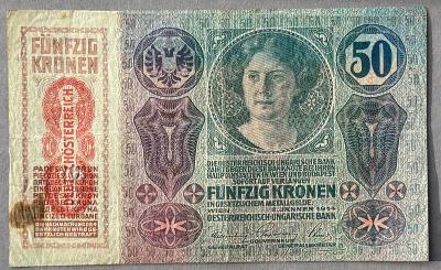 50 Kronen 1914 - S 240511/16