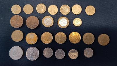 Konvult mincí Francúzsko