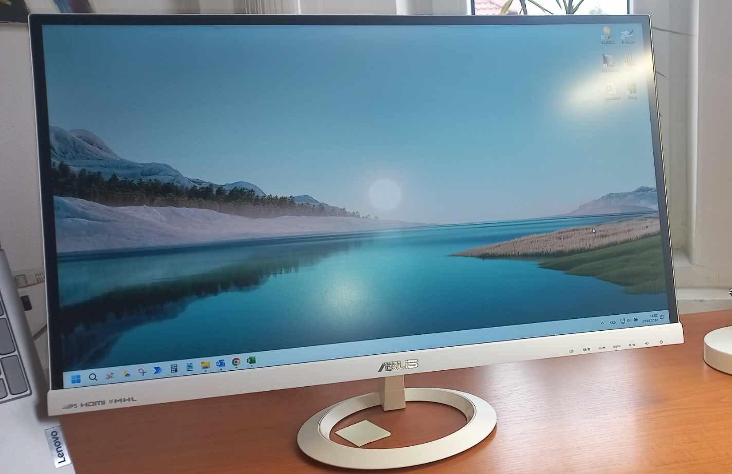 27" LED monitor ASUS VX279H-W, biely - Príslušenstvo k PC