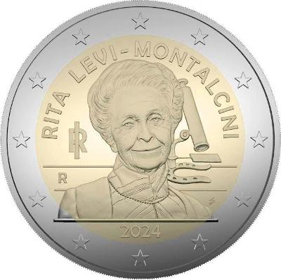 2€ Taliansko 2024 Levi Montalcini