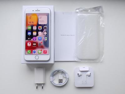 APPLE iPhone 8 Plus 64GB Silver - ZÁRUKA 12 MESIACOV - KOMPLETNÉ BALENIE