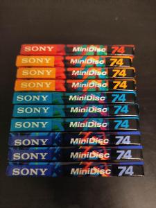 Minidiscy Sony 74