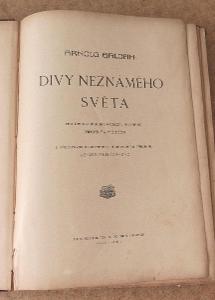 Divy neznámého svět, A. Galopin, Il. V. Černý, 1908, Nakl. Vilimek