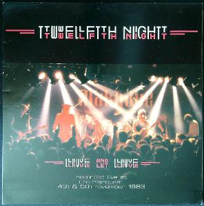 PREDÁM LP TWELFTH NIGHT LIVE AND LET LIVE
