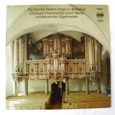 LP - Christoph Krummacher - Die Gercke-Herbst-Orgel Zu Basedow ...(a8)