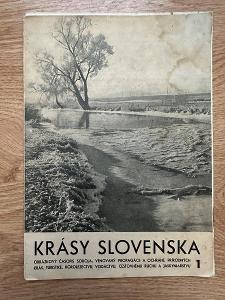 Krásy Slovenska 1951 a 1952 časopis 7ks