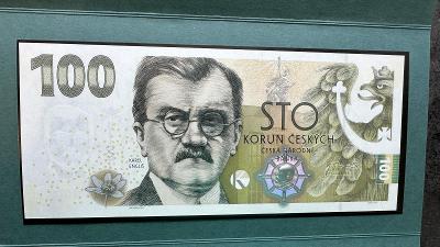 Pamätná bankovka 100 Kč - Karel Engliš 2022