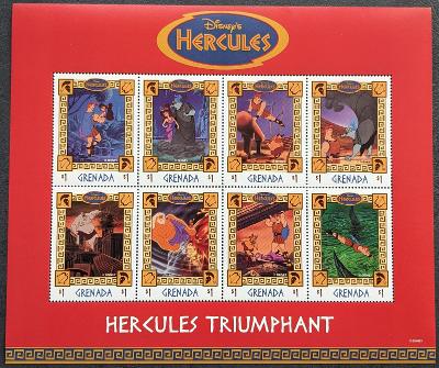 Disney Grenada detské, Hercules II. , 1ks aršík
