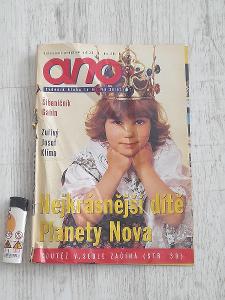 Starý časopis ANO 26/97 Nejkrásnější dítě Planety Nova