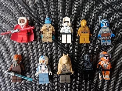 Lego Star Wars minifigúrky g)
