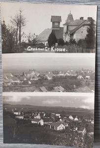Veľká Kraš - Gross Krosse - Jeseníky - real photo - 20. roky