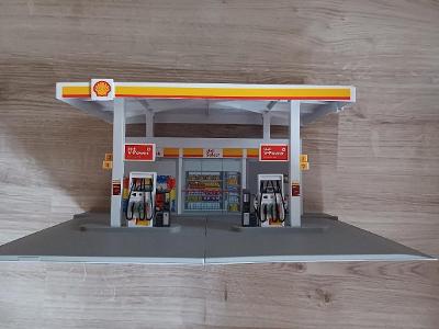 Shell model čerpacej stanice