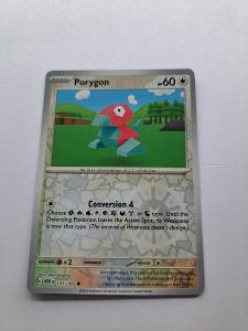 Pokémon Scarlet & Violet 151 Porygon 137/165 reverse holo