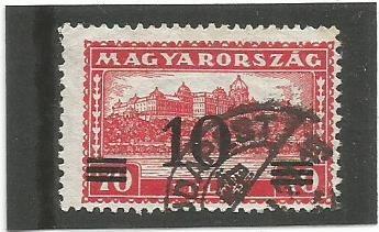 Maďarsko 501 razený