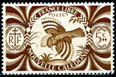 NOVÁ KALEDÓNIA - francúzska kolónia - 1942 - France Libre