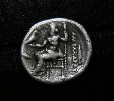 Drachma Ag KRÁLI MACEDÓNSKY. Filip III. Arrhidaios (323-317 p. Kr.)