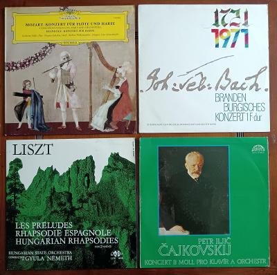 4xLP VAZNA HUDBA - Mozart, Bach, Liszt, Cajkovskij